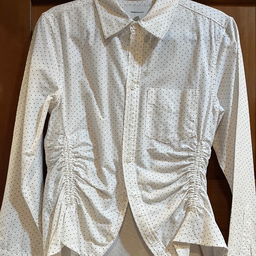 Current/Elliott Corset Blouse